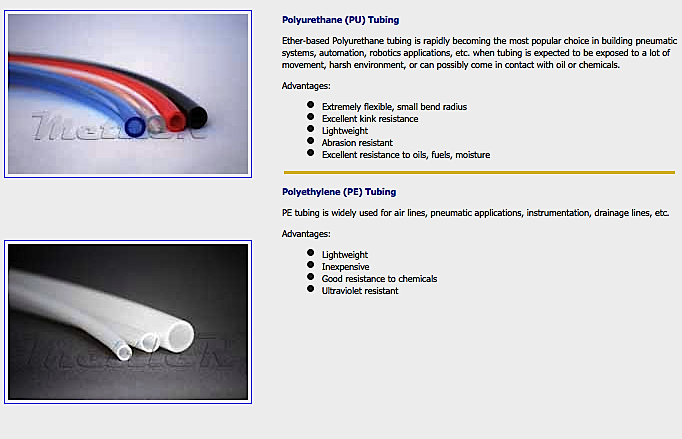 Pneumatic Tubing