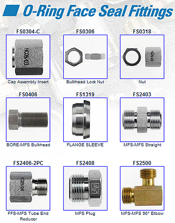 O-Ring Face Seal Fittings