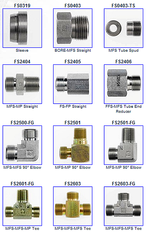 O-Ring Face Seal Fittings