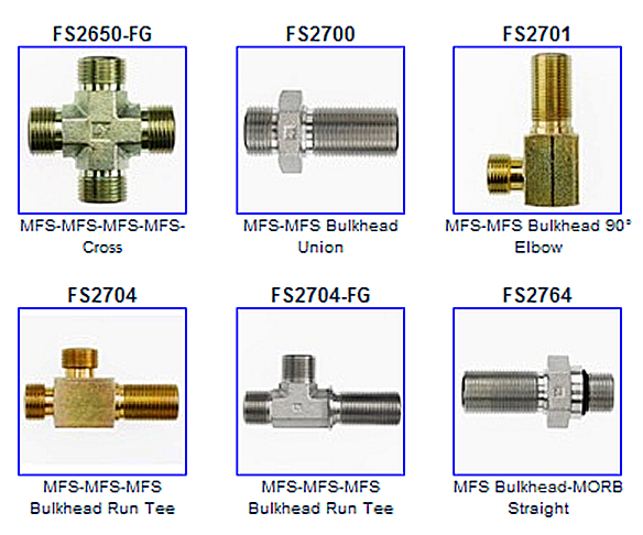 O-Ring Face Seal Fittings