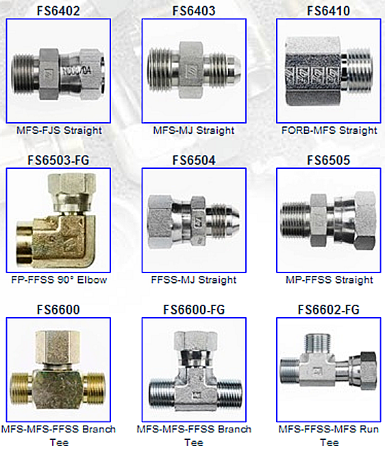 O-Ring Face Seal Fittings