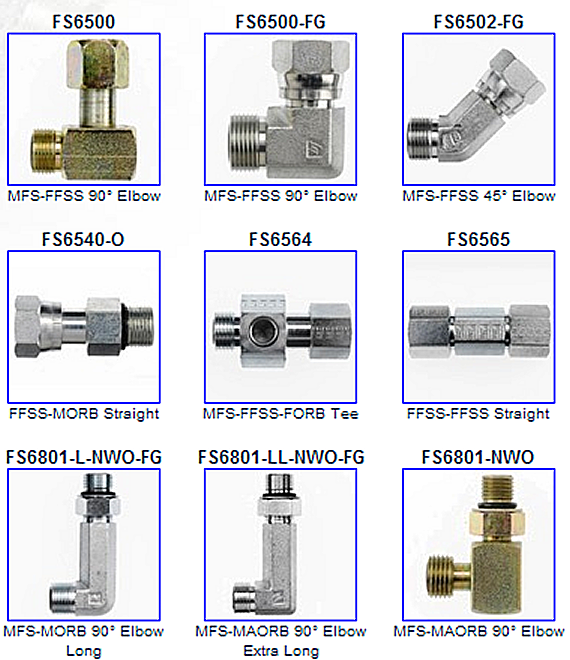 O-Ring Face Seal Fittings