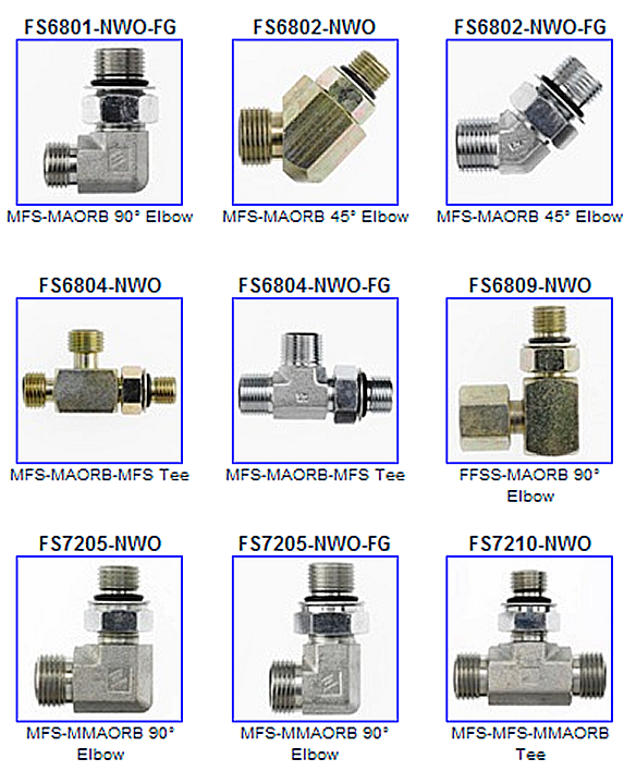 O-Ring Face Seal Fittings