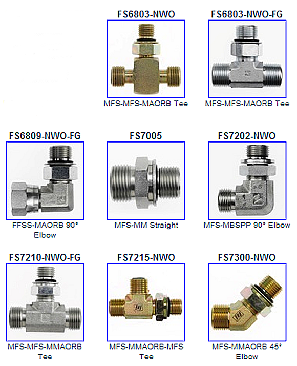 O-Ring Face Seal Fittings